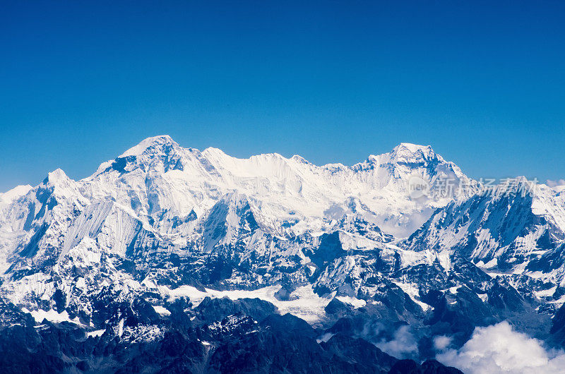 Aerial view of Himalaya